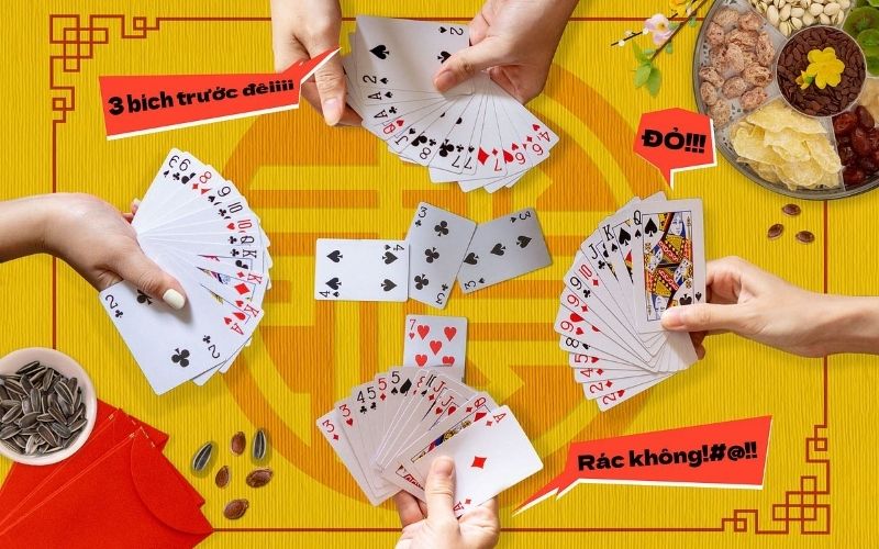 Xông Bài Đầu Năm: Tục Chơi Bài Tết Cầu May